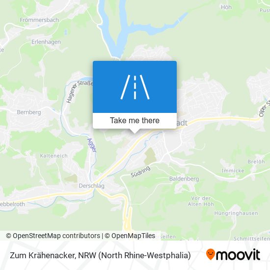 Zum Krähenacker map