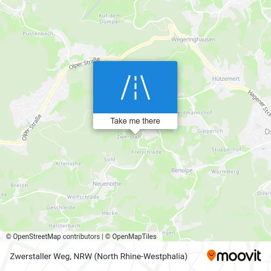 Карта Zwerstaller Weg