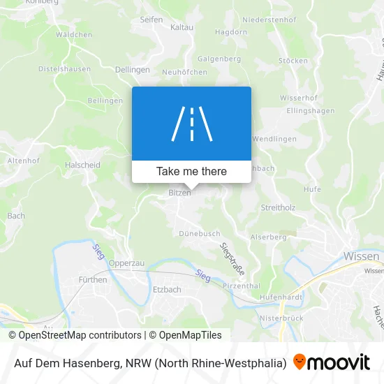 Карта Auf Dem Hasenberg