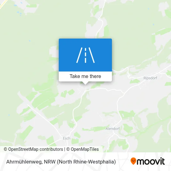 Ahrmühlenweg map