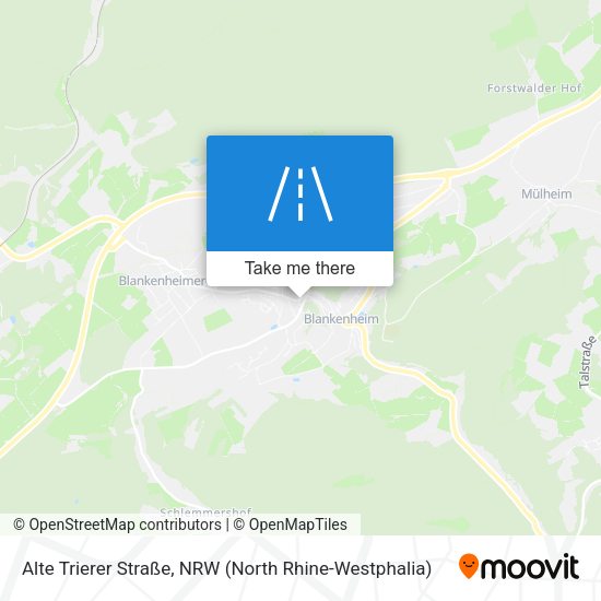 Alte Trierer Straße map