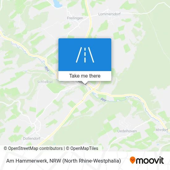 Am Hammerwerk map
