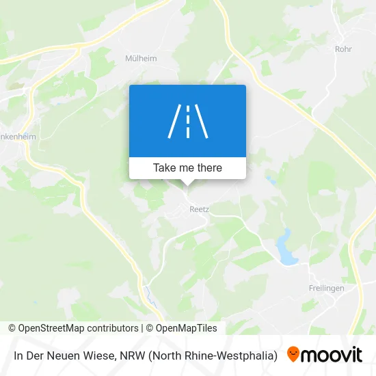 In Der Neuen Wiese map