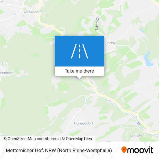 Metternicher Hof map