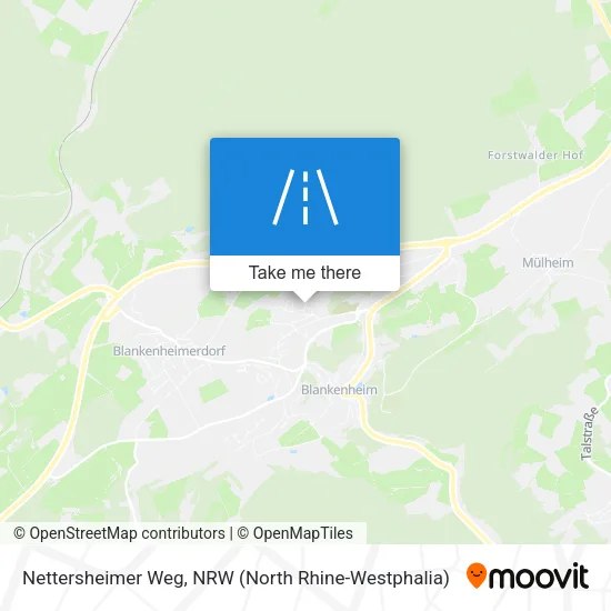 Карта Nettersheimer Weg