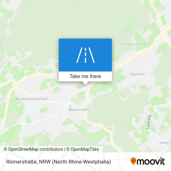 Römerstraße map