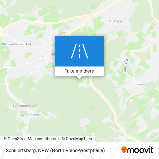Schillertsberg map