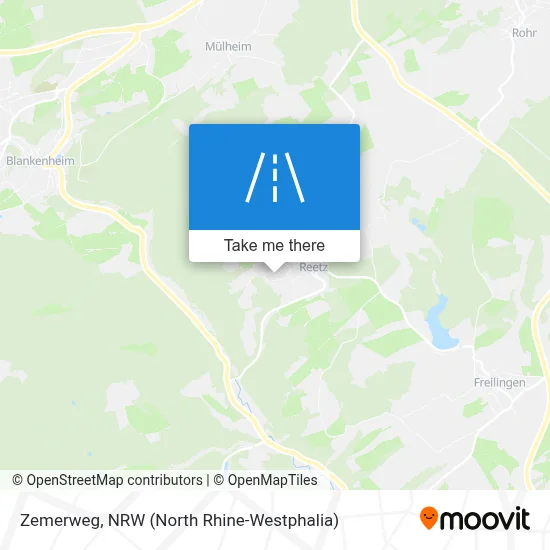 Zemerweg map