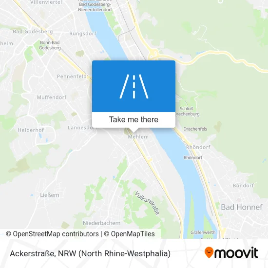 Ackerstraße map