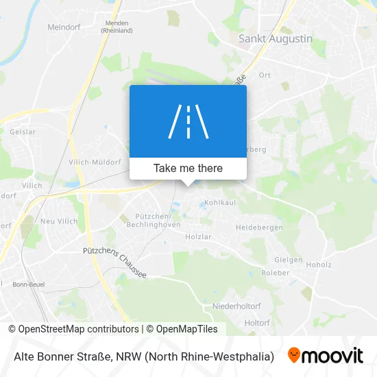 Alte Bonner Straße map