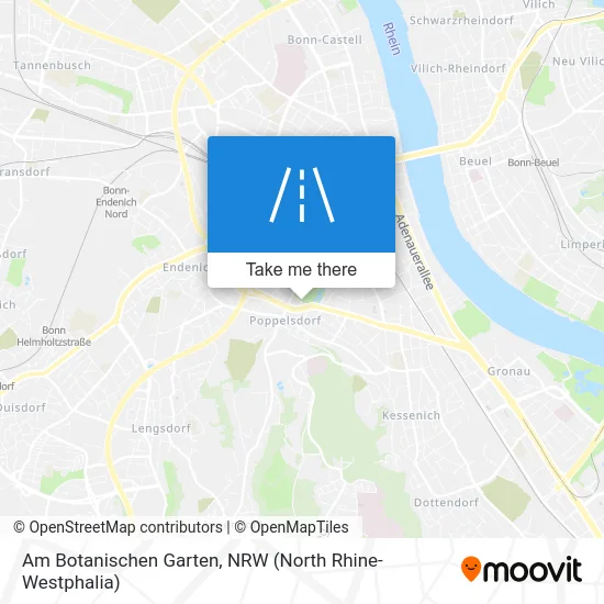 Am Botanischen Garten map