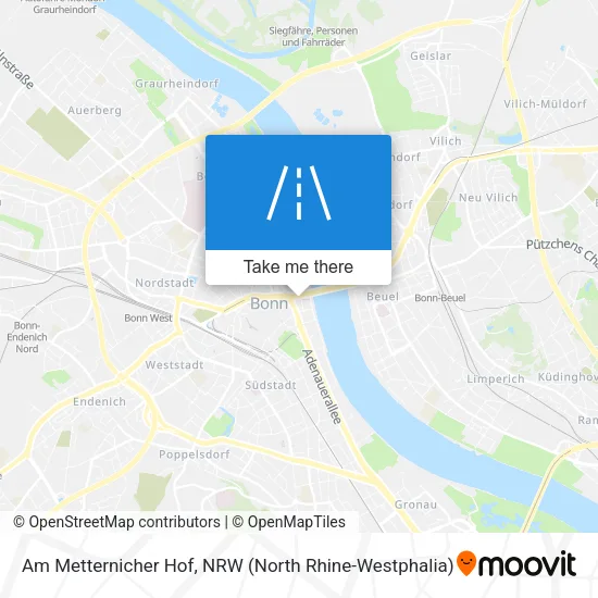 Карта Am Metternicher Hof