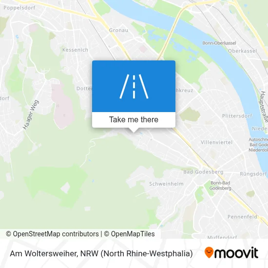 Am Woltersweiher map