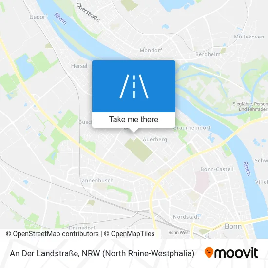 An Der Landstraße map