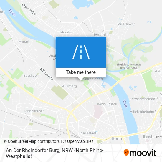 An Der Rheindorfer Burg map