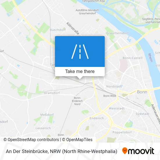 An Der Steinbrücke map