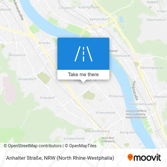 Anhalter Straße map