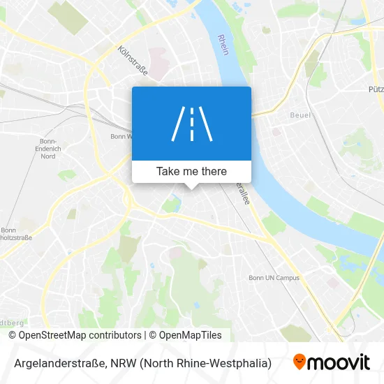 Argelanderstraße map