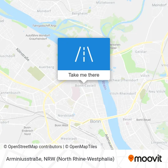 Arminiusstraße map