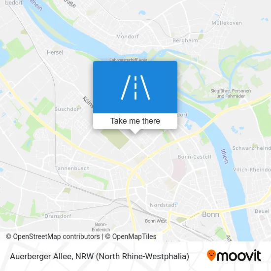 Карта Auerberger Allee