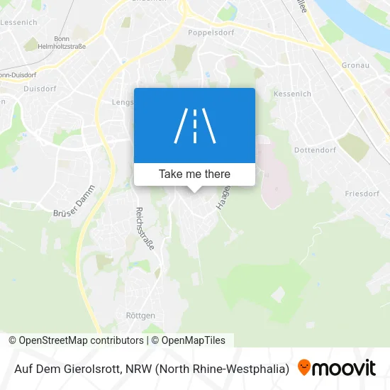 Карта Auf Dem Gierolsrott