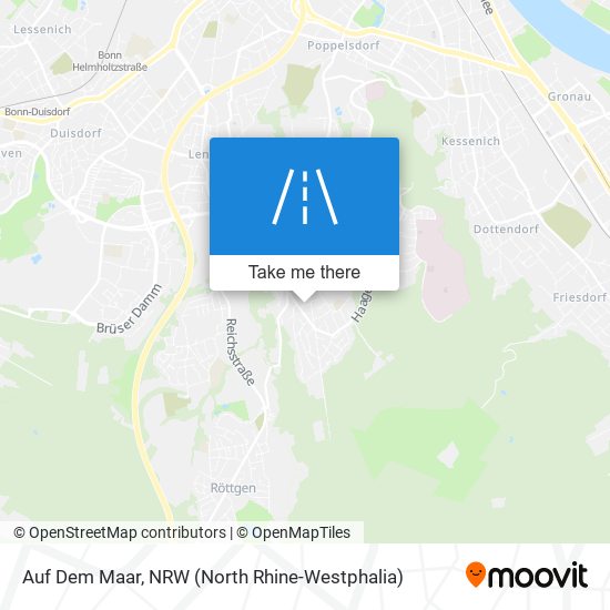 Auf Dem Maar map