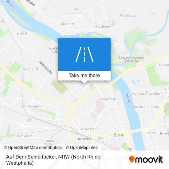 Карта Auf Dem Schleifacker