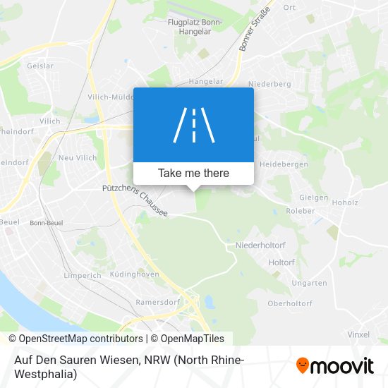 Auf Den Sauren Wiesen map