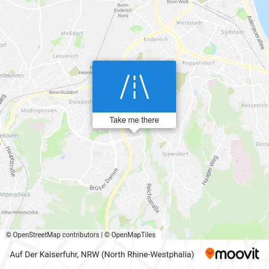 Карта Auf Der Kaiserfuhr