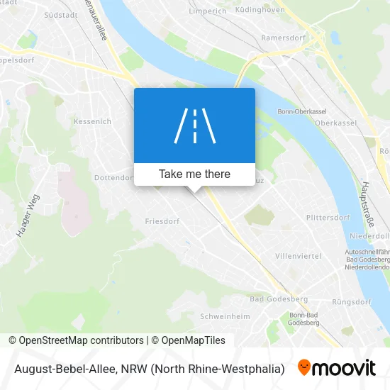 Карта August-Bebel-Allee