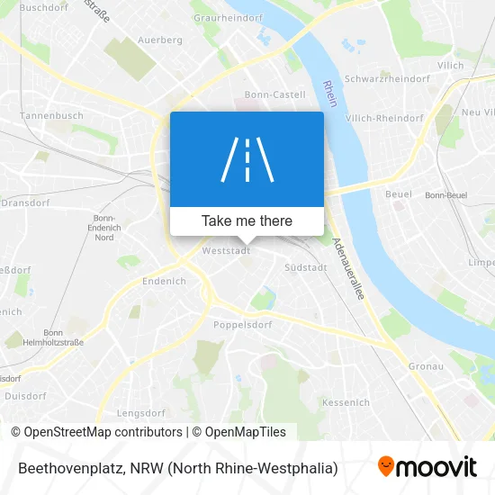 Beethovenplatz map