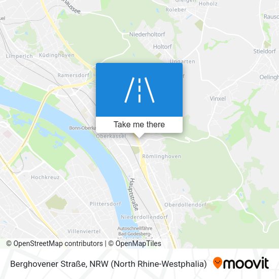 Berghovener Straße map