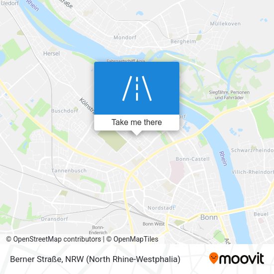 Berner Straße map