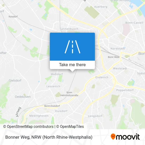 Карта Bonner Weg