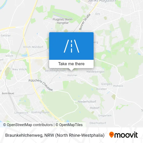 Braunkehlchenweg map