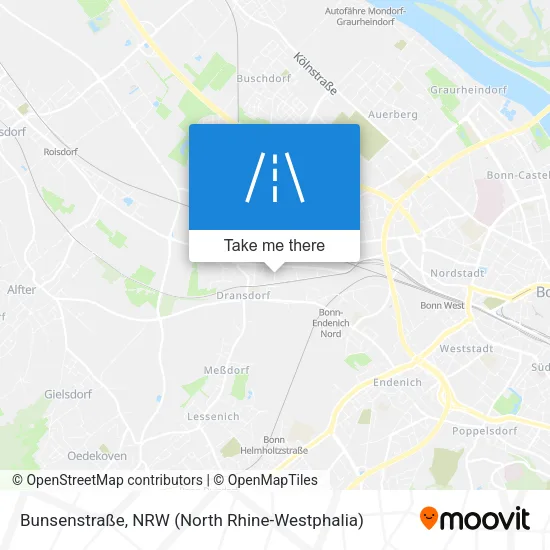 Bunsenstraße map