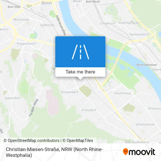 Карта Christian-Miesen-Straße