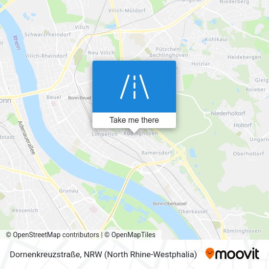 Dornenkreuzstraße map