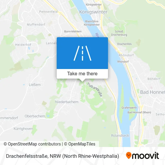 Карта Drachenfelsstraße