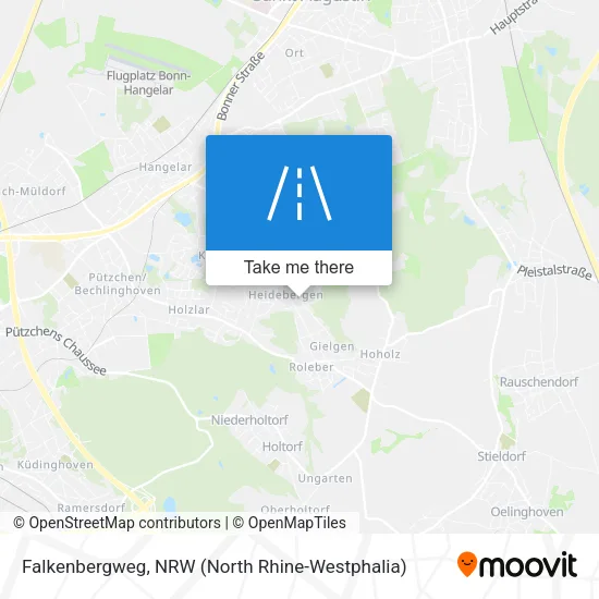 Карта Falkenbergweg