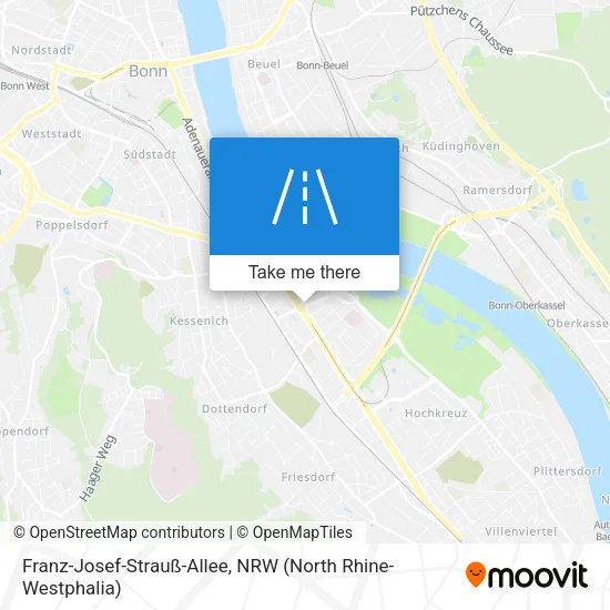 Карта Franz-Josef-Strauß-Allee