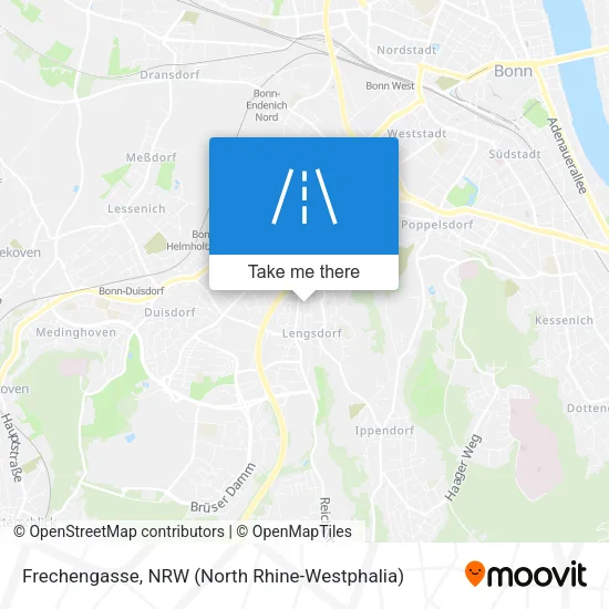 Карта Frechengasse