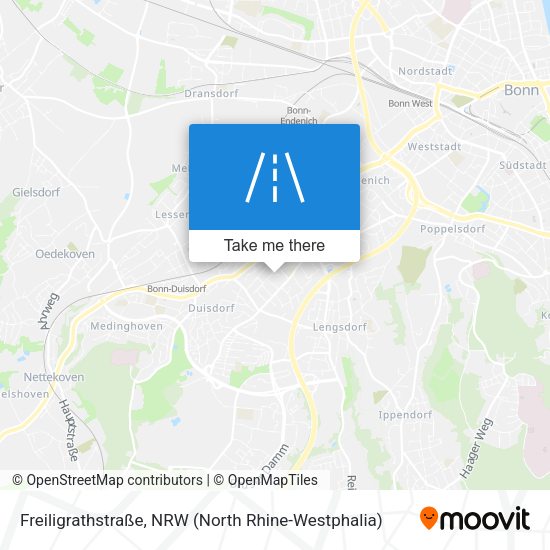 Freiligrathstraße map