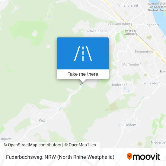 Карта Fuderbachsweg