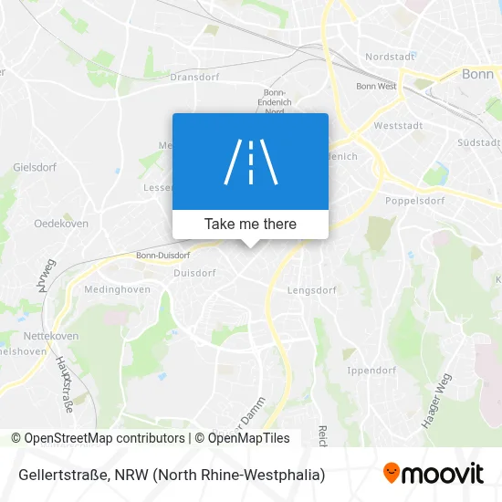 Gellertstraße map