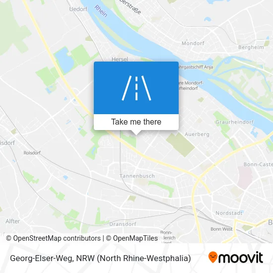 Карта Georg-Elser-Weg