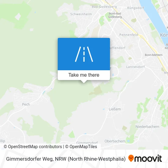 Карта Gimmersdorfer Weg