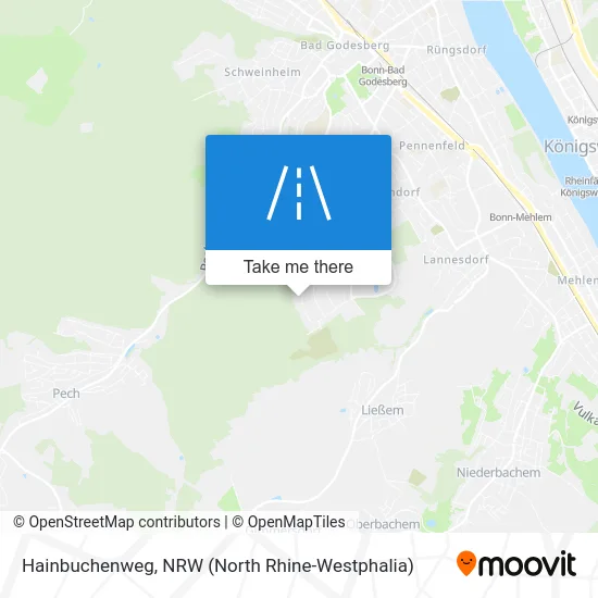 Карта Hainbuchenweg