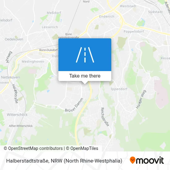 Halberstadtstraße map