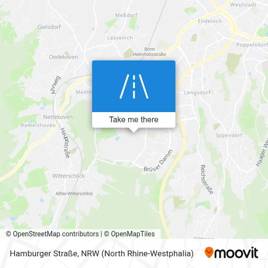 Hamburger Straße map